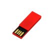 Флешка промо в виде скрепки, 32 Гб, красный