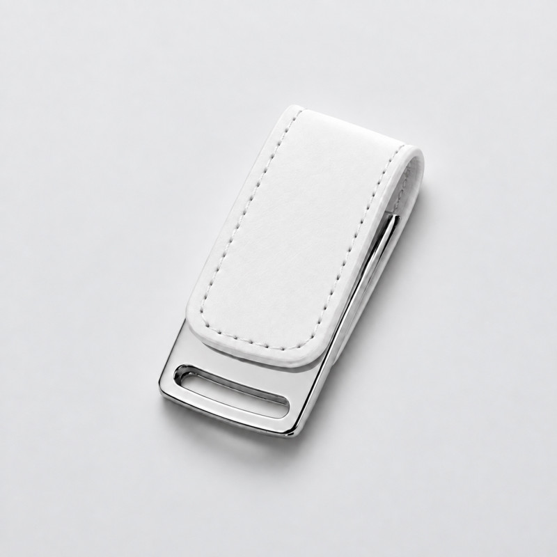 Флеш-карта USB 2.0 16 Gb с магнитным замком "Vigo", белый/серебристый Флеш-карта USB 2.0 16 Gb с магнитным замком "Vigo", белый/серебристый