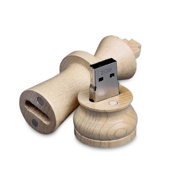 Флешка Ферзь на 8 Гб, натуральный