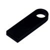 USB 2.0-флешка на 8 Гб с мини чипом и круглым отверстием, черный USB 2.0-флешка на 8 Гб с мини чипом и круглым отверстием, черный