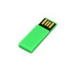 Флешка промо в виде скрепки, 8 Гб, зеленый
