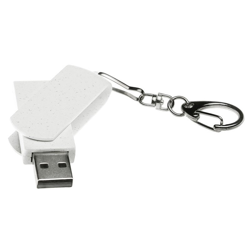 Флешка USB 3.0 Варуна на 32 ГБ, крапчатый белый Флешка USB 3.0 Варуна на 32 ГБ, крапчатый белый