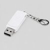 Флешка USB 2.0 Варуна на 16 ГБ, крапчатый белый