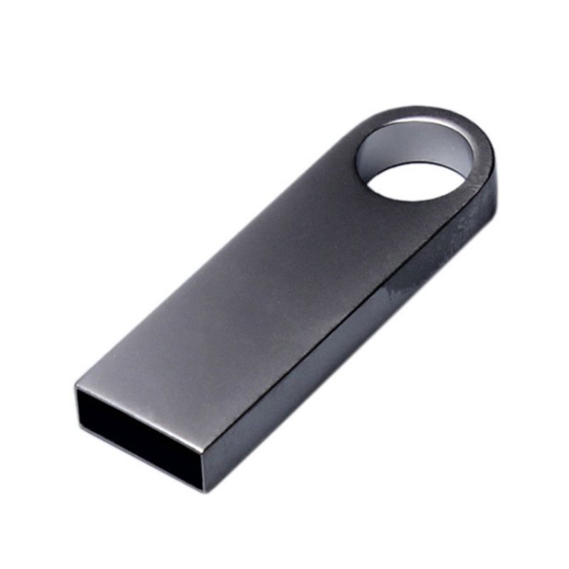 USB 2.0-флешка на 512 Мбайт с мини чипом и круглым отверстием, серебристый USB 2.0-флешка на 512 Мбайт с мини чипом и круглым отверстием, серебристый