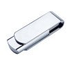 USB-флешка металлическая поворотная на 64 ГБ 3.0, глянец USB-флешка металлическая поворотная на 64 ГБ 3.0, глянец