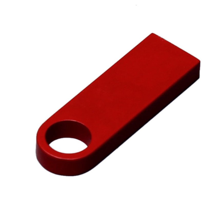 USB 2.0-флешка на 512 Мбайт с мини чипом и круглым отверстием, красный USB 2.0-флешка на 512 Мбайт с мини чипом и круглым отверстием, красный