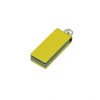 Флешка с мини чипом, минимальный размер, цветной  корпус, 32 Гб, желтый