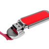 Флешка 3.0 с массивным классическим корпусом, 32 Гб, красный/серебристый