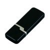 Флешка промо прямоугольной формы c оригинальным колпачком, 32 Гб, черный