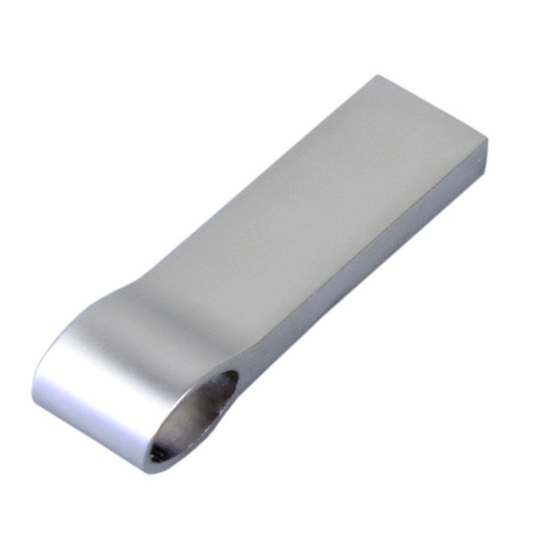 USB 2.0-флешка на 128 Гб с мини чипом, компактный дизайн, боковое отверстие для цепочки