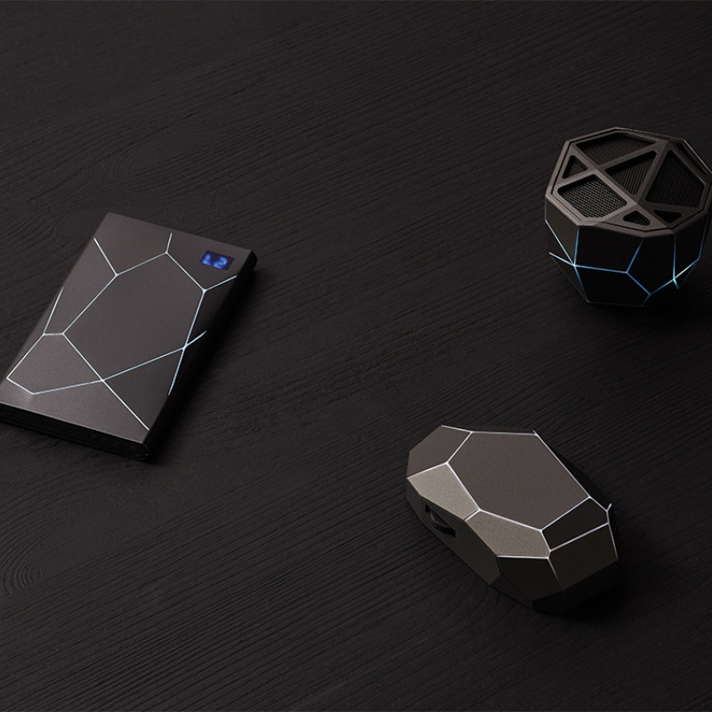 Портативное зарядное устройство XOOPAR GEO, мокрый асфальт