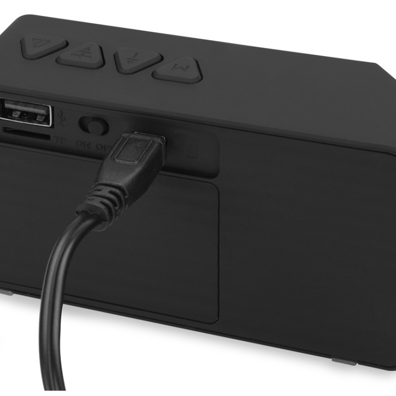 Портативная колонка "Bermuda" с функцией Bluetooth, черный