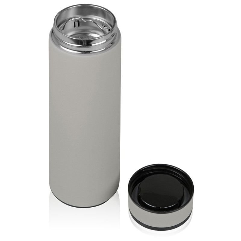 Термос «Confident» с покрытием soft-touch 420мл, серый