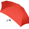 Зонт складной "Frisco", механический, 5 сложений, в футляре, красный (P)