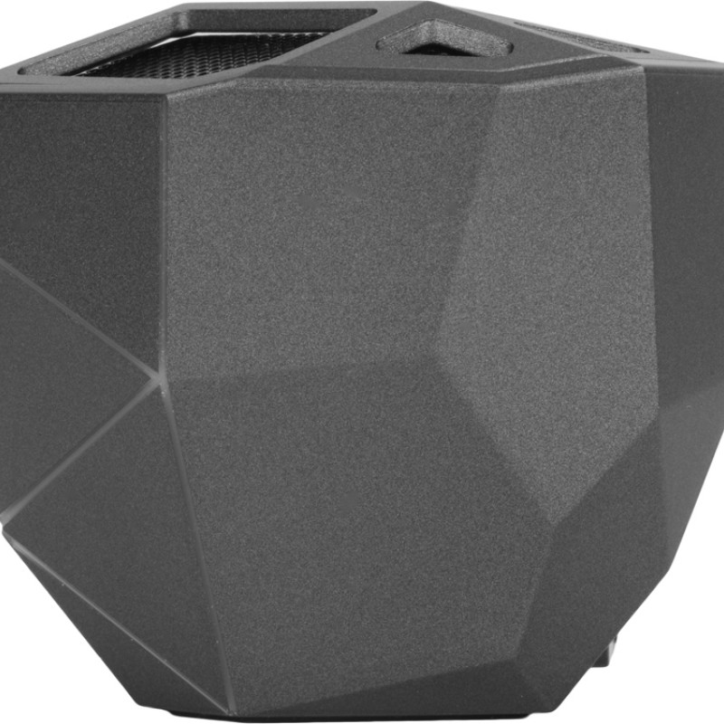 Портативная колонка «Geo», мокрый асфальт + белая подсветка