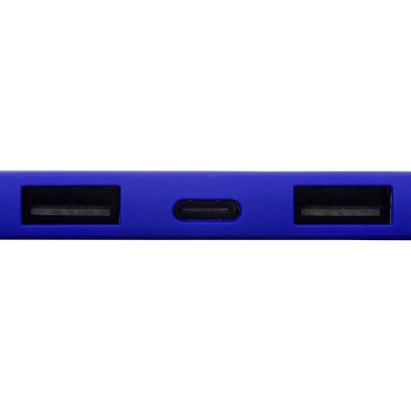 Портативное зарядное устройство «Reserve» с USB Type-C, 5000 mAh, синий