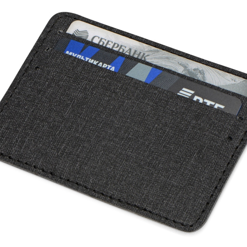 Чехол для карточек «Consul», темно-серый