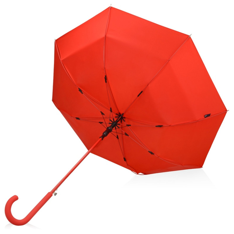 Зонт-трость "Color" полуавтомат, красный