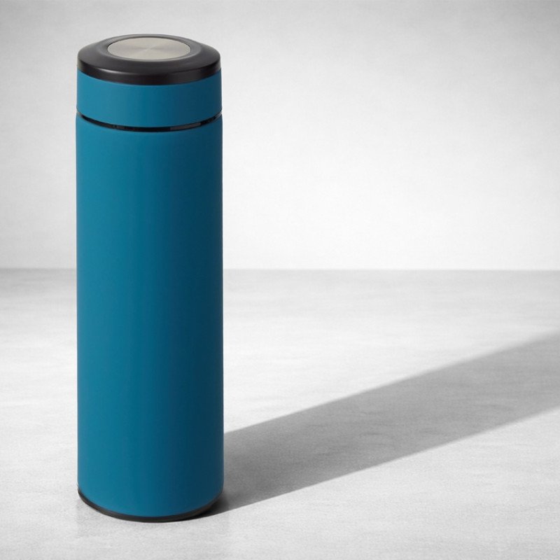 Термос «Confident» с покрытием soft-touch 420мл, индиго Термос «Confident» с покрытием soft-touch 420мл, индиго