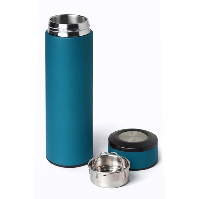 Термос «Confident» с покрытием soft-touch 420мл, индиго Термос «Confident» с покрытием soft-touch 420мл, индиго