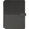 Папка для документов “Kadeo” с блокнотом, темно-серый (Р)