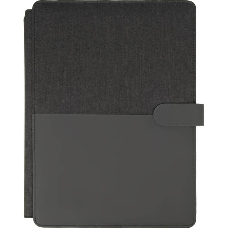 Папка для документов “Kadeo” с блокнотом, темно-серый (Р)