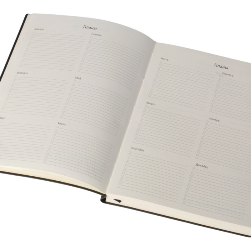 Бизнес блокнот "Supreme" с вставкой из софт-тача, гибкая обложка, 128 листов, черный