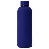 Вакуумная термобутылка "Cask" Waterline, soft touch, 500 мл, тубус, синий