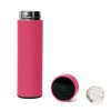 Термос FAMILY MARK LED, soft touch (Розовый) Термос FAMILY MARK LED, soft touch (Розовый)