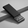 Отвертка с набором из 24 насадок "Bits", черный Отвертка с набором из 24 насадок "Bits", черный
