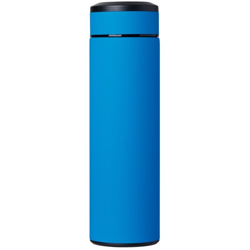 Термос «Confident» с покрытием soft-touch 420мл, голубой