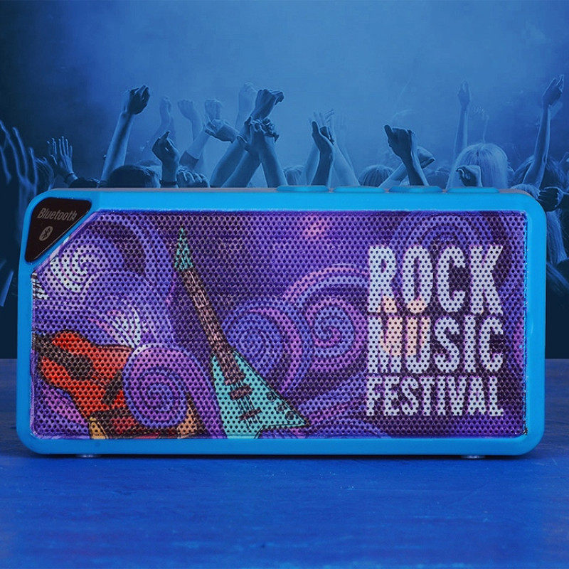 Портативная колонка "Bermuda" с функцией Bluetooth, черный