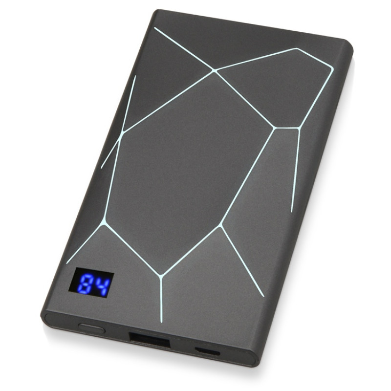 Портативное зарядное устройство XOOPAR GEO, мокрый асфальт