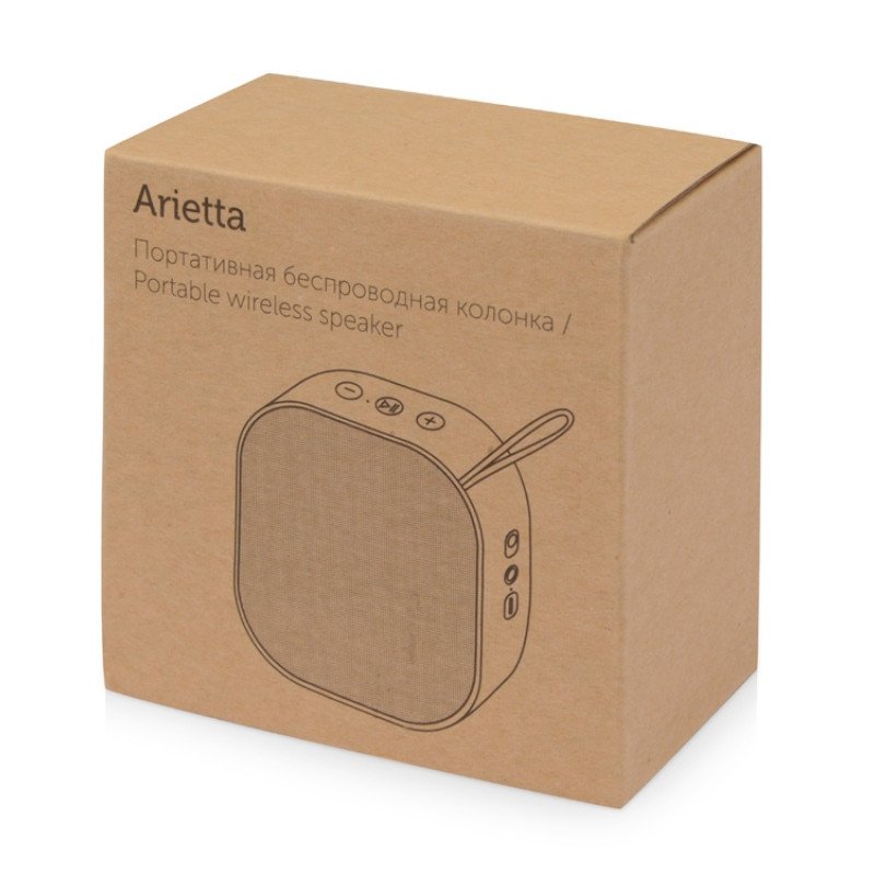 Портативная колонка Arietta, синий