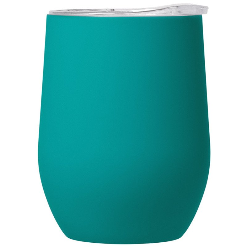 Термокружка Sense Gum, soft-touch, непротекаемая крышка, 370мл, крафтовая упаковка, бирюзовый 320C Термокружка Sense Gum, soft-touch, непротекаемая крышка, 370мл, крафтовая упаковка, бирюзовый 320C