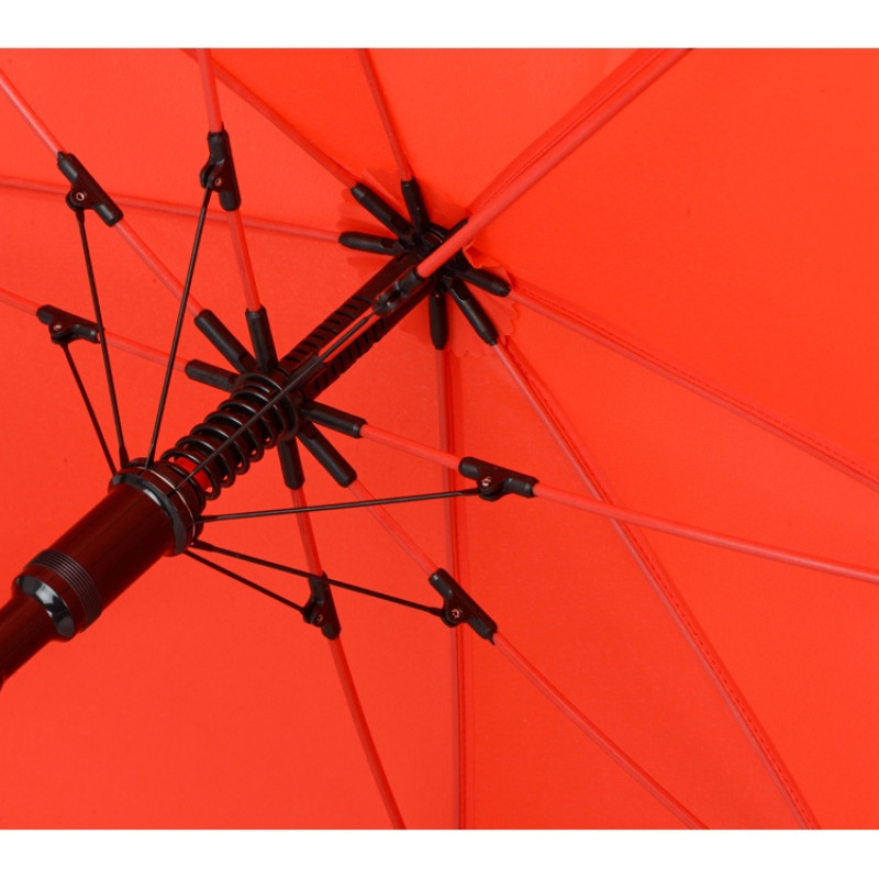Зонт-трость "Color" полуавтомат, красный