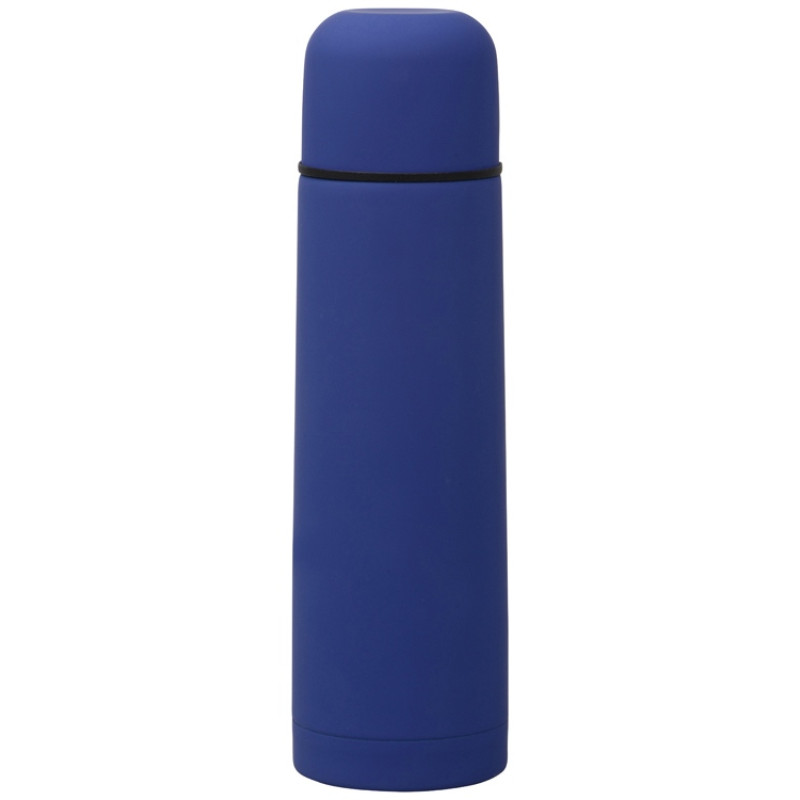 Термос «Ямал Soft Touch» с чехлом, 500мл, синий (Р)