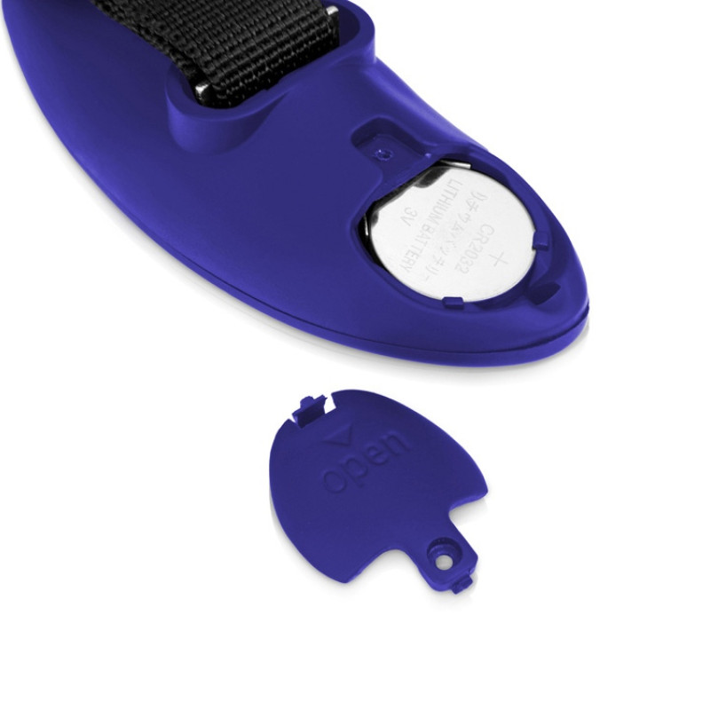 Багажные весы с покрытием soft touch «Gravity», синий