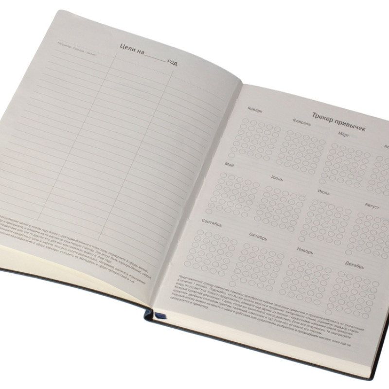 Бизнес блокнот "Supreme" с вставкой из софт-тача, гибкая обложка, 128 листов, синий