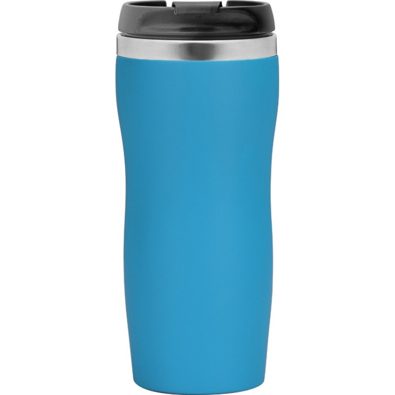 Термокружка "Mony Steel" 350 мл, soft touch, голубой Термокружка "Mony Steel" 350 мл, soft touch, голубой