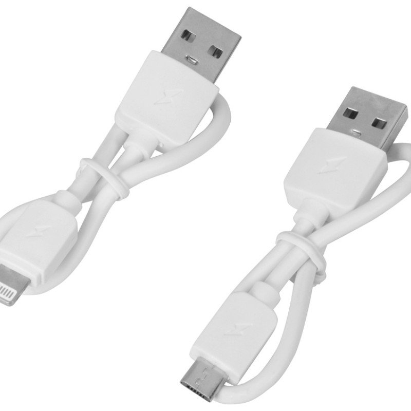 Портативное зарядное устройство «Reserve» с USB Type-C, 5000 mAh, зеленое яблоко