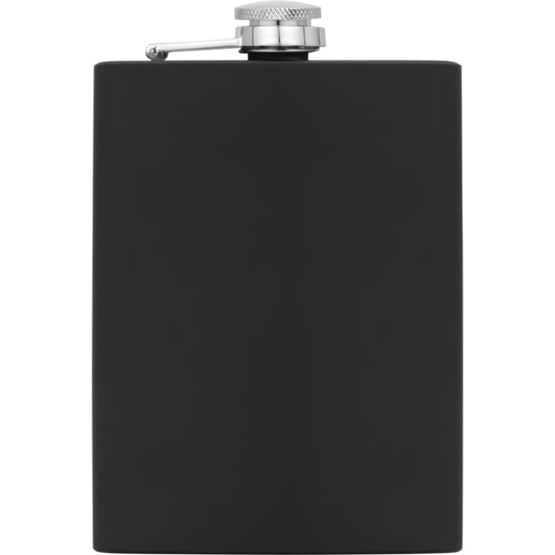 Фляжка 240 мл Remarque soft touch, 201 сталь, черный