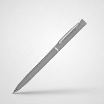 Ручка шариковая "Navi" soft-touch, серый