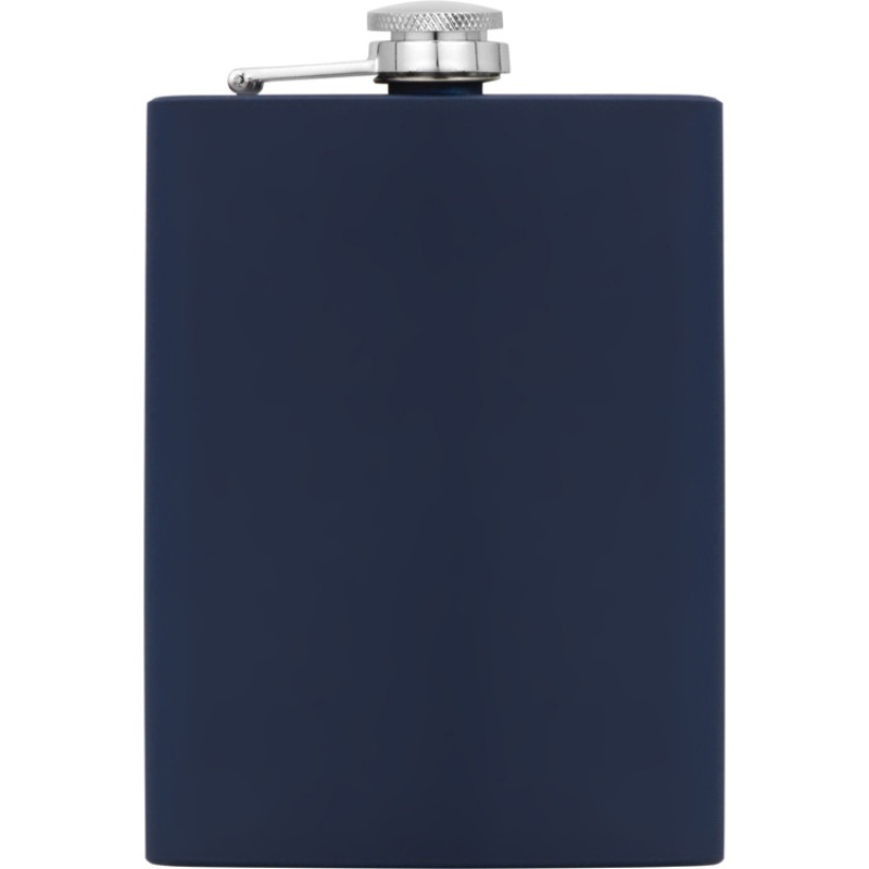 Фляжка 240 мл Remarque soft touch, 304 сталь, синий (Р) Фляжка 240 мл Remarque soft touch, 304 сталь, синий (Р)