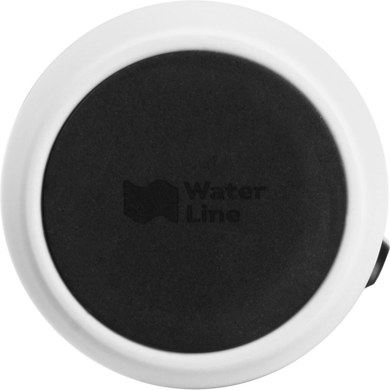 Вакуумная термокружка с кнопкой Streamline, Waterline, soft-touch, белый
