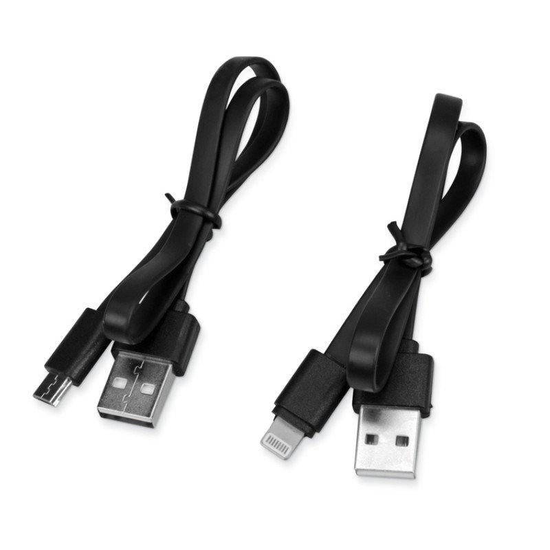 Портативное зарядное устройство с синей подсветкой логотипа «Faros», soft-touch, 4000 mAh (P)