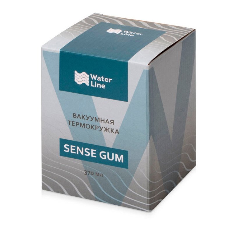 Термокружка Sense Gum, soft-touch, непротекаемая крышка, 370мл, белый Термокружка Sense Gum, soft-touch, непротекаемая крышка, 370мл, белый
