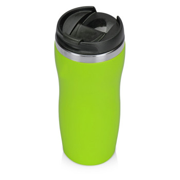 Термокружка "Mony Steel" 350 мл, soft touch, зеленое яблоко