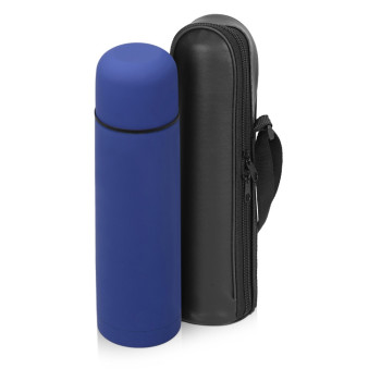 Термос «Ямал Soft Touch» с чехлом, 500мл, синий (Р)