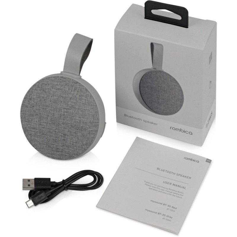 Портативная акустика Rombica mysound BT-35 Gray, серый (Р)